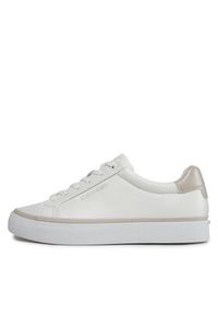 Calvin Klein Sneakersy Vulc Lace Up - Diamond Foxing HW0HW01865 Biały. Kolor: biały