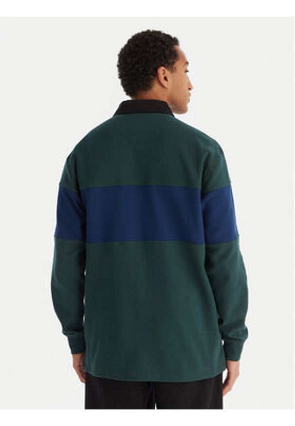 DC Shoes Polo Second Half EDYKT03536 Zielony Regular Fit. Typ kołnierza: polo. Kolor: zielony. Materiał: bawełna