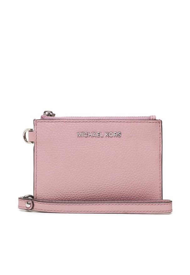 Mały Portfel Damski MICHAEL Michael Kors. Kolor: różowy