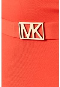 Michael Kors - Strój kąpielowy. Kolor: czerwony. Materiał: nylon, materiał, poliester. Wzór: gładki #4