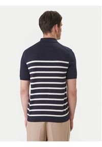 TOMMY HILFIGER - Tommy Hilfiger Polo Essential MW0MW37396 Granatowy Regular Fit. Typ kołnierza: polo. Kolor: niebieski. Materiał: bawełna #3