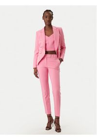 Rinascimento Top CFC0127891003 Różowy Slim Fit. Kolor: różowy. Materiał: syntetyk #4