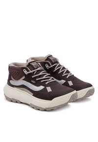 Vans Sneakersy MTE Crosspath Mid VN000CVVDRB1 Brązowy. Kolor: brązowy. Materiał: materiał #3