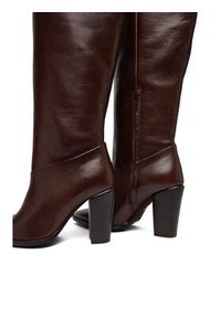 Bronx Kozaki 14410-V Brązowy. Kolor: brązowy. Materiał: skóra #4