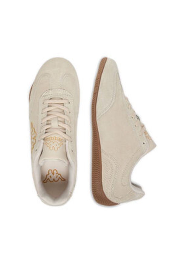 Kappa Sneakersy CEO-WP40-045Z-A Beżowy. Kolor: beżowy. Materiał: skóra, zamsz