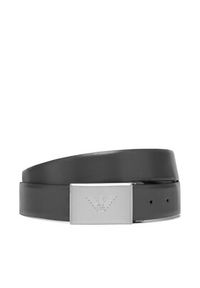 Emporio Armani Pasek EM004294 AF21773 MC028 Czarny. Kolor: czarny. Materiał: skóra #3