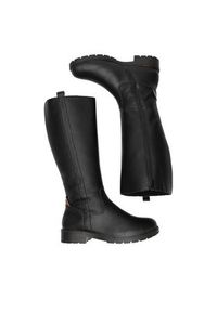 Rieker Oficerki Y9155-00 Czarny. Kolor: czarny. Materiał: skóra #6