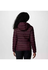 columbia - Kurtka COLUMBIA LAKE 22 II DOWN HOODED JA Bordeaux. Kolor: czerwony. Materiał: syntetyk #2