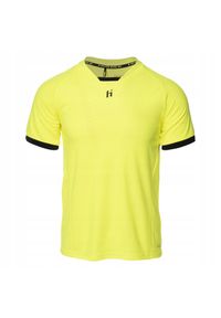 Huari - Męska Koszulka Z Krótkim Rękawem Rosario. Kolor: żółty, czarny, wielokolorowy, zielony. Długość rękawa: krótki rękaw. Długość: krótkie. Sport: turystyka piesza #1