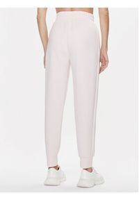 Guess Spodnie dresowe Logo W4RB46 KBYE2 Różowy Regular Fit. Kolor: różowy. Materiał: syntetyk #3
