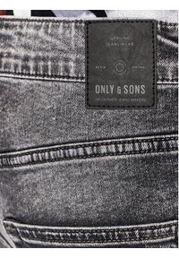Only & Sons Szorty jeansowe Avi 22020784 Szary Regular Fit. Kolor: szary. Materiał: bawełna #4