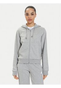 Adidas - adidas Bluza ALL SZN Fleece IW1238 Szary Regular Fit. Kolor: szary. Materiał: bawełna