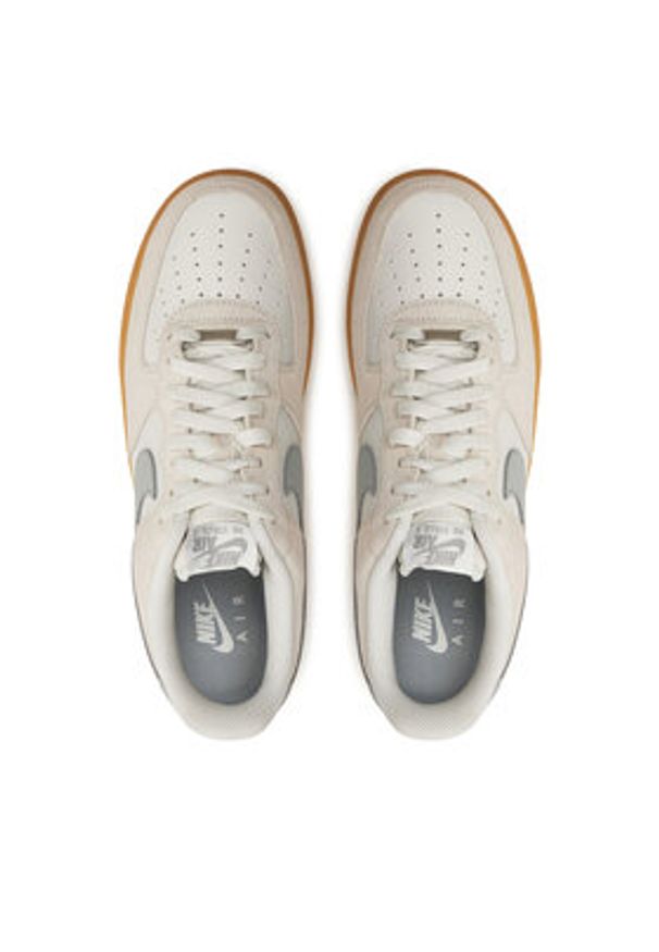 Nike Sneakersy Air Force 1 '07 Lv8 FQ8714 002 Beżowy. Kolor: beżowy. Materiał: skóra, zamsz. Model: Nike Air Force