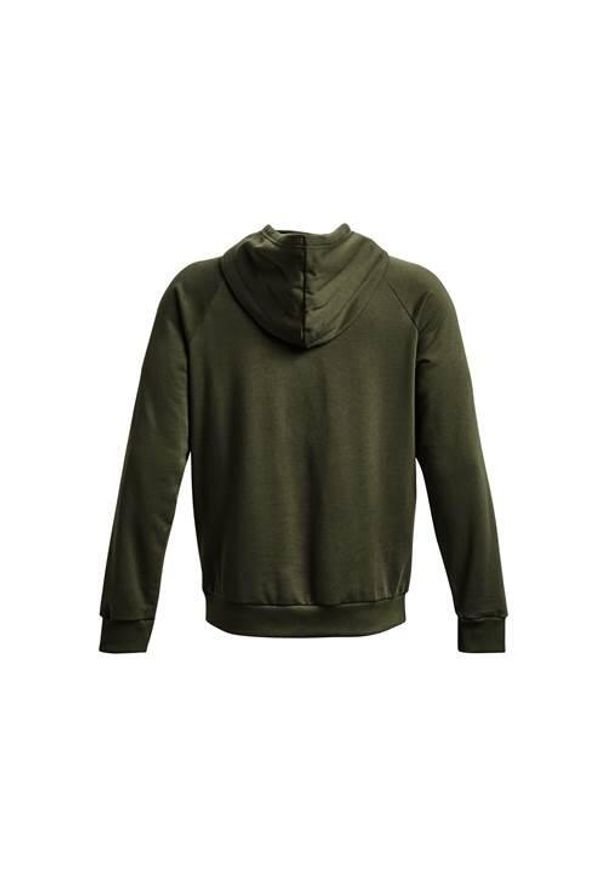 Bluza treningowa męska Under Armour Ua Rival Fleece Hoodie. Typ kołnierza: kaptur. Kolor: zielony, czarny, wielokolorowy. Sport: fitness
