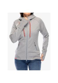OCUN - Bluza rozpinana damska Ocun Hoodie Zipper. Kolor: szary