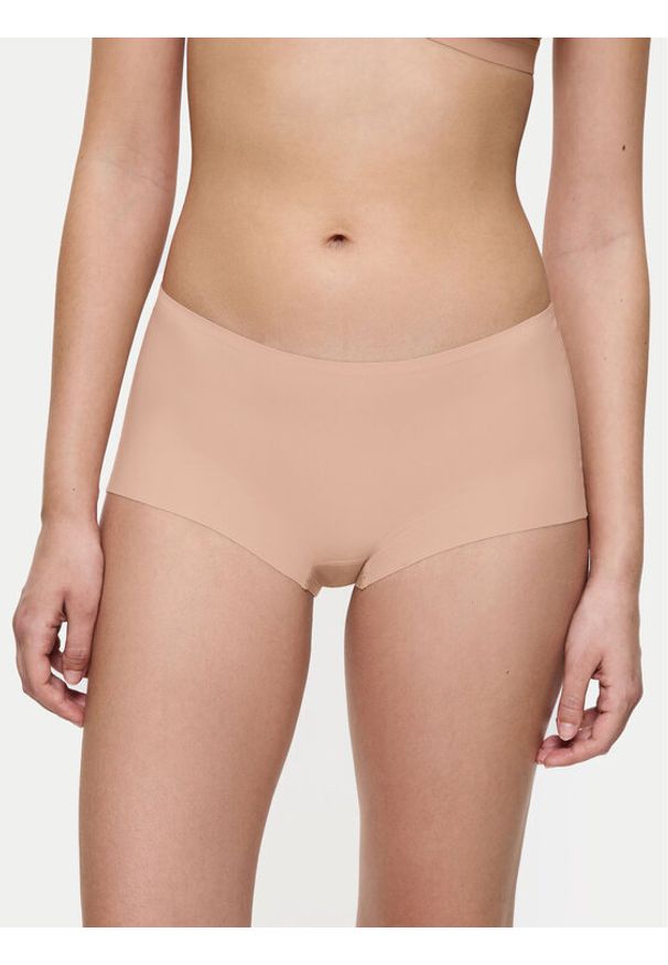 Triumph Bokserki Smart Invisible 10224858 Beżowy. Kolor: beżowy. Materiał: syntetyk