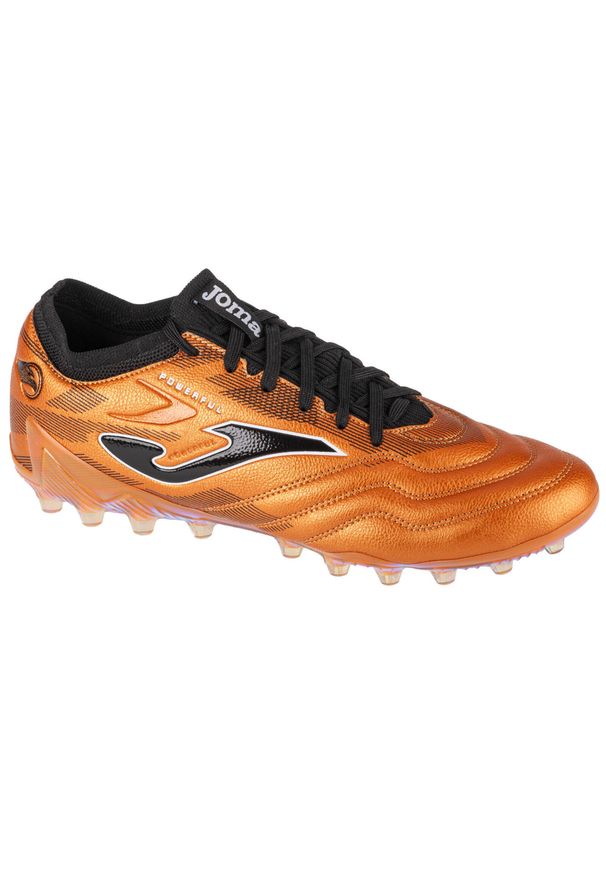 Joma - Buty piłkarskie korki męskie, Powerful Cup 2418 AG. Kolor: żółty, wielokolorowy, czarny. Sport: piłka nożna