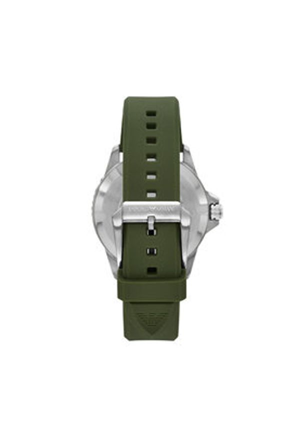 Emporio Armani Zegarek World Explorer AR11638 Zielony. Kolor: zielony