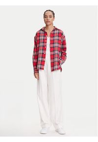 Polo Ralph Lauren Koszula 211A95156004 Czerwony Relaxed Fit. Typ kołnierza: polo. Kolor: czerwony. Materiał: bawełna #3