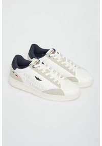 Aeronautica Militare - Sneakersy męskie skórzane AERONAUTICA MILITARE. Materiał: skóra #1