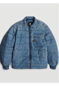 G-Star RAW - G-Star Raw Kurtka jeansowa D25201-D777 Niebieski Regular Fit. Kolor: niebieski. Materiał: bawełna #2