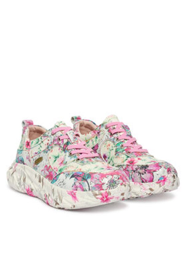 Laura Vita Sneakersy Sofiao 07 Różowy. Kolor: różowy. Materiał: skóra