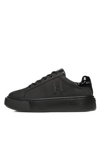Karl Lagerfeld - KARL LAGERFELD Sneakersy KL62217 Czarny. Kolor: czarny. Materiał: nubuk, skóra #3
