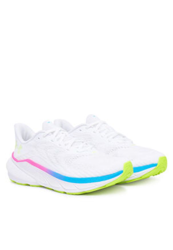 Under Armour Buty do biegania UA Turbulence 3 6006718 101 Biały. Kolor: biały. Materiał: materiał