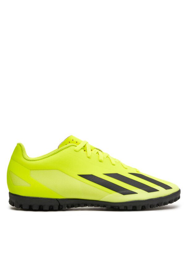 Adidas - adidas Buty do piłki nożnej X Crazyfast Club Turf Boots IF0723 Żółty. Kolor: żółty