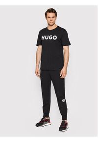 Hugo T-Shirt Dulivio 50467556 Czarny Regular Fit. Kolor: czarny. Materiał: bawełna #3