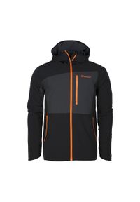 PINEWOOD - Kurtka męska Pinewood Abisko Light Stretch. Kolor: czarny. Sport: turystyka piesza #1