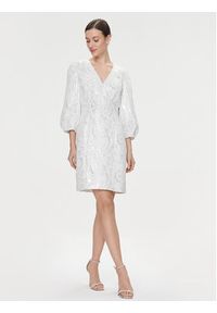 Bruuns Bazaar Sukienka koktajlowa Macluar BBW3661 Biały Regular Fit. Kolor: biały. Materiał: syntetyk, wiskoza. Styl: wizytowy