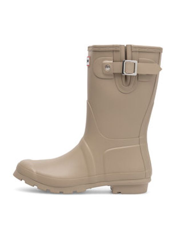Hunter Kalosze HFW-002 Beżowy. Kolor: beżowy. Materiał: kauczuk