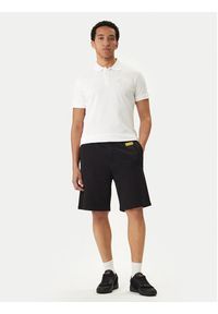 Versace Jeans Couture Polo 80GAGT19 CJ01T Biały Regular Fit. Typ kołnierza: polo. Kolor: biały. Materiał: bawełna #2