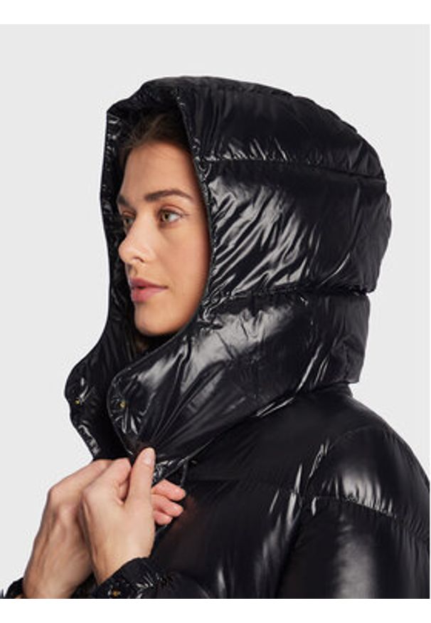 Add Kurtka puchowa 6AW771 Czarny Regular Fit. Kolor: czarny. Materiał: syntetyk, puch