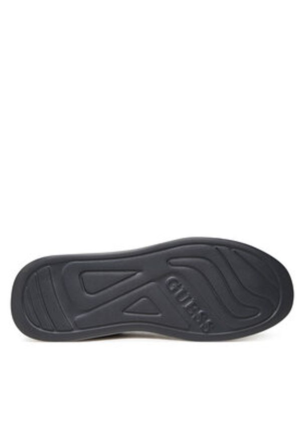 Guess Sneakersy FMTLBA SUE12 Granatowy. Kolor: niebieski. Materiał: skóra, zamsz