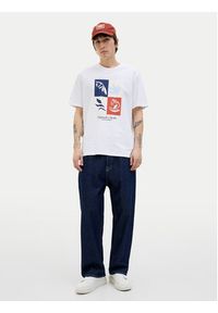 Jack & Jones - Jack&Jones T-Shirt Canggu 12277220 Biały Regular Fit. Kolor: biały. Materiał: bawełna #4