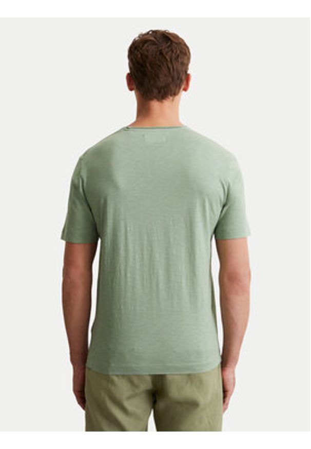 Marc O'Polo T-Shirt 536 2176 51270 Zielony Regular Fit. Typ kołnierza: polo. Kolor: zielony. Materiał: bawełna