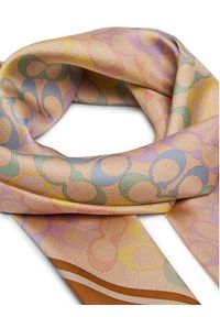 Coach Chusta 29CDL33 Beżowy. Kolor: beżowy. Materiał: jedwab #2