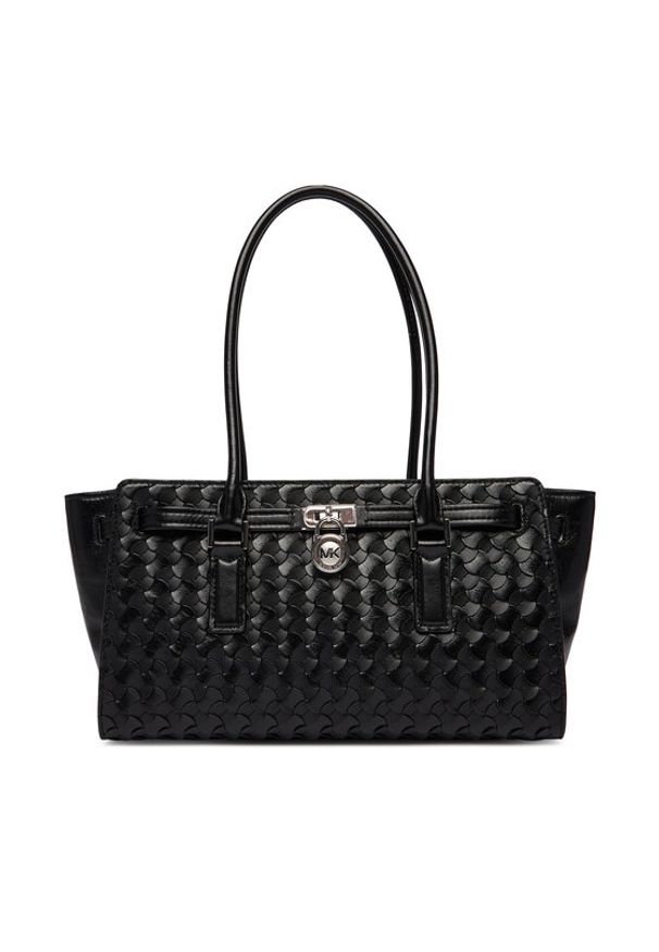 MICHAEL Michael Kors Torebka 30R6SNXT0L Czarny. Kolor: czarny. Materiał: skórzane