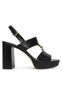 MICHAEL Michael Kors Sandały Erin Platform 40S6ERHS1L Czarny. Kolor: czarny. Materiał: skóra. Obcas: na platformie #1