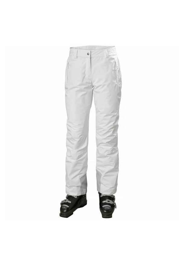 Spodnie narciarskie dla kobiet Helly Hansen blizzard insulated. Kolor: biały. Sezon: zima. Sport: narciarstwo