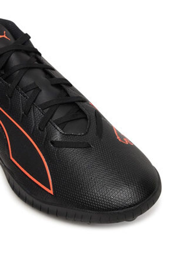 Puma Buty do piłki nożnej Ultra 6 Play Tt 108987 02 Czarny. Kolor: czarny. Materiał: skóra