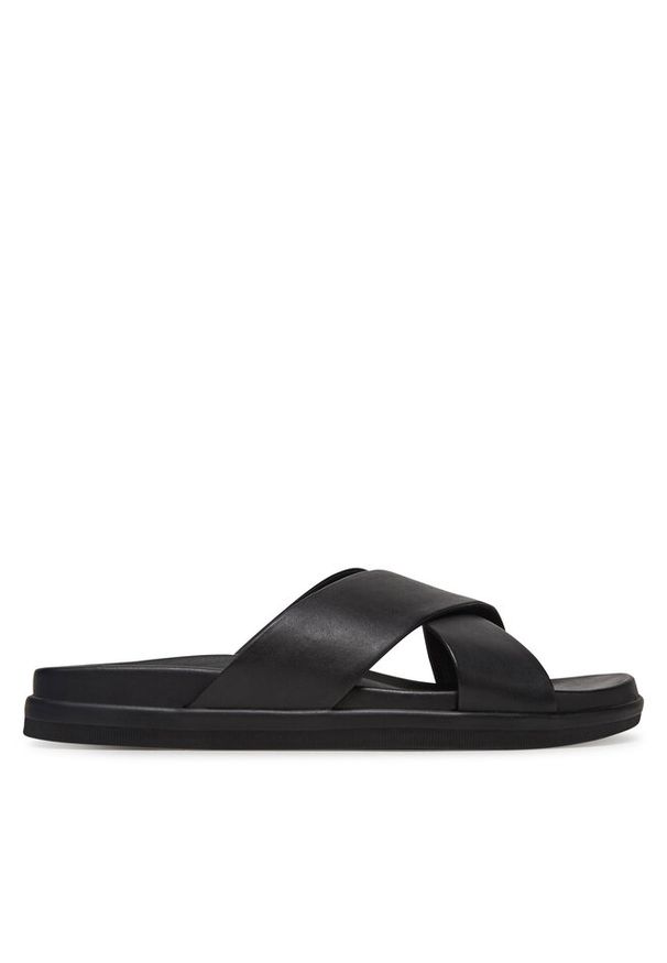 Jack & Jones - Klapki Jack&Jones. Kolor: czarny