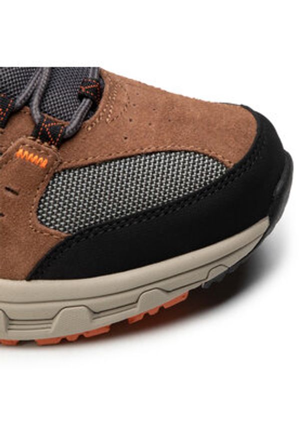 skechers - Skechers Trekkingi Oak Canyon 51893/BRBK Brązowy. Kolor: brązowy. Materiał: materiał. Sport: turystyka piesza