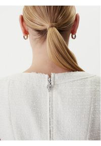 Guess Sukienka koktajlowa W6RK28 WJ632 Écru Regular Fit. Materiał: syntetyk. Styl: wizytowy #4