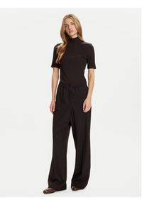 Marc O'Polo Golf M08 2076 51177 Brązowy Slim Fit. Typ kołnierza: golf, polo. Kolor: brązowy #4