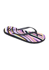 Japonki plażowe damskie Billabong Dama stripes. Okazja: na plażę. Kolor: wielokolorowy, czarny #1