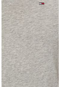 Tommy Jeans - T-shirt DM0DM04410. Okazja: na co dzień. Kolor: szary. Materiał: dzianina. Styl: casual #4