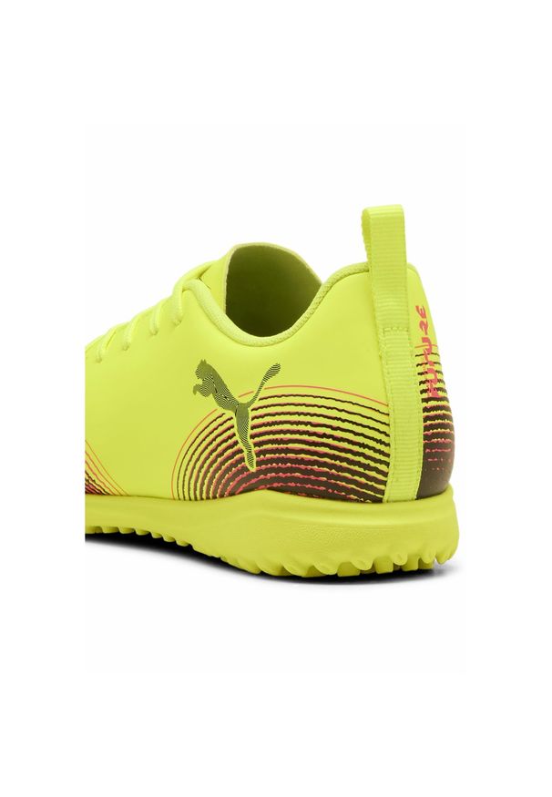 Puma - Młodzieżowe buty piłkarskie FUTURE 8 PLAY TT PUMA. Kolor: żółty, wielokolorowy, różowy, czarny. Sport: piłka nożna